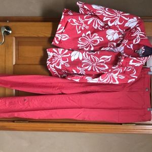 Ladies casual pant suit